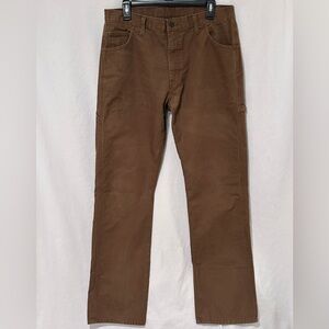 Dickies Brown Canvas Pants Men’s Sz 34x34